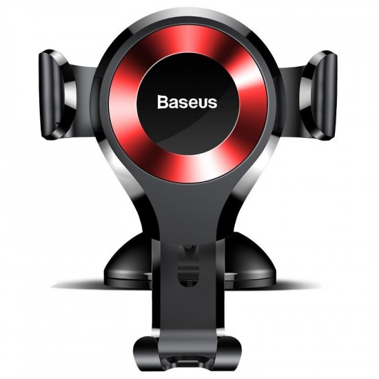 Gravity car mount Baseus Osculum for phone (red)