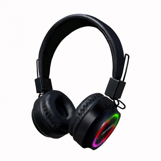 Esperanza EH219 Bluetooth RGB headphones Headband, Black