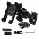 MOTORBIKE PHONE HOLDER FREEDCONN MC10 + BM2R HEAD TUBE ATTACHMENT