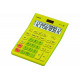 CASIO CALCULATOR GR-12C-GN OFFICE LIME GREEN, 12-DIGIT DISPLAY