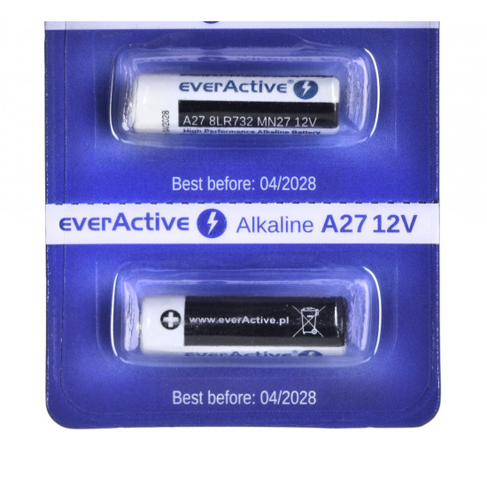 ALKALINE BATTERY 27A 12 V BLISTER 5 PCS.