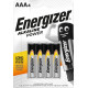 ENERGIZER BATTERY ALKALINE POWER AAA LR03 4 PIECES