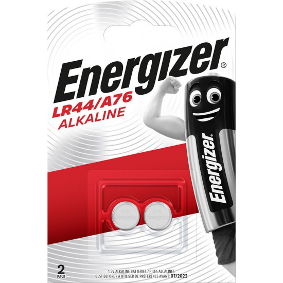 ENERGIZER BATTERIES ALKALINE SPECIALTY LR44/ A76 2 PIECES 1,5V