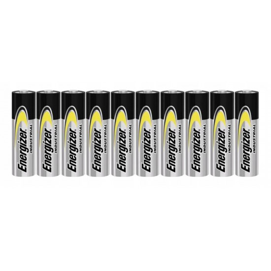 ENERGIZER INDUSTRIAL PRO AA LR6 1.5V BATTERY 10 PCS