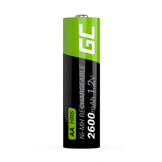 Rechargeable Batteries 2x AA HR6 2600mAh