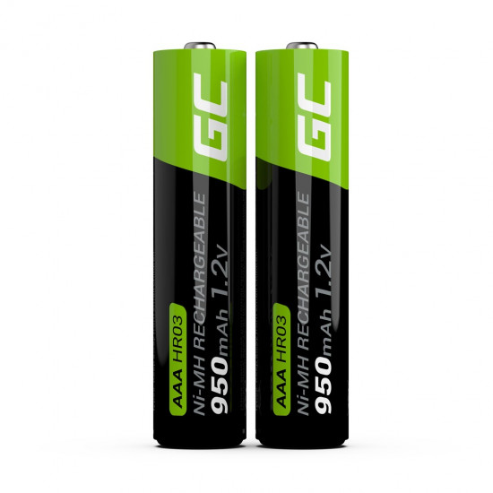 Rechargeable Batteries 2x AAA HR03 950mAh