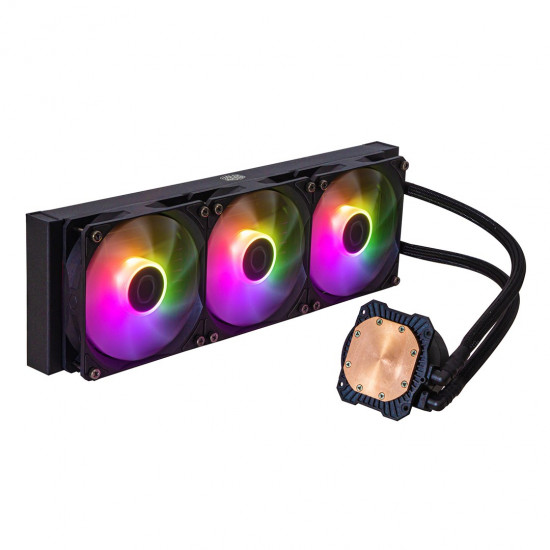 Cooler Master MasterLiquid 360L Core ARGB Processor Liquid ooling kit 12 cm Black