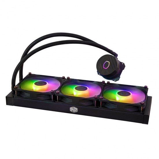 Cooler Master MasterLiquid 360L Core ARGB Processor Liquid ooling kit 12 cm Black