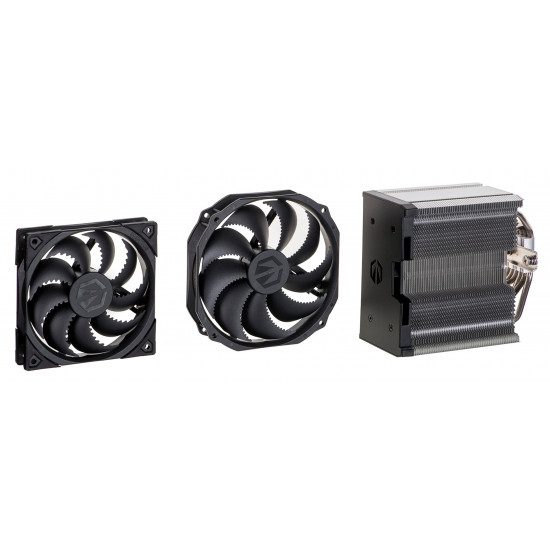 ENDORFY FORTIS 5 DUAL FAN SPC307 CPU cooling PC Fan Radiator 14/12 cm Black