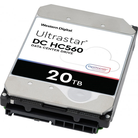 HDD|WESTERN DIGITAL ULTRASTAR|Ultrastar DC HC560|WUH722020ALE6L4|20TB|SATA|512 MB|7200 rpm|3,5