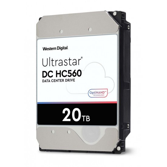 HDD|WESTERN DIGITAL ULTRASTAR|Ultrastar DC HC560|WUH722020ALE6L4|20TB|SATA|512 MB|7200 rpm|3,5