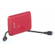 ADATA HV300 external hard drive 1000 GB Red