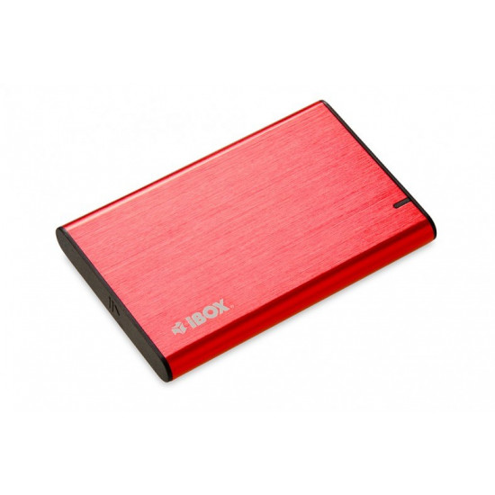 iBox HD-05 HDD/SSD enclosure Red 2.5"