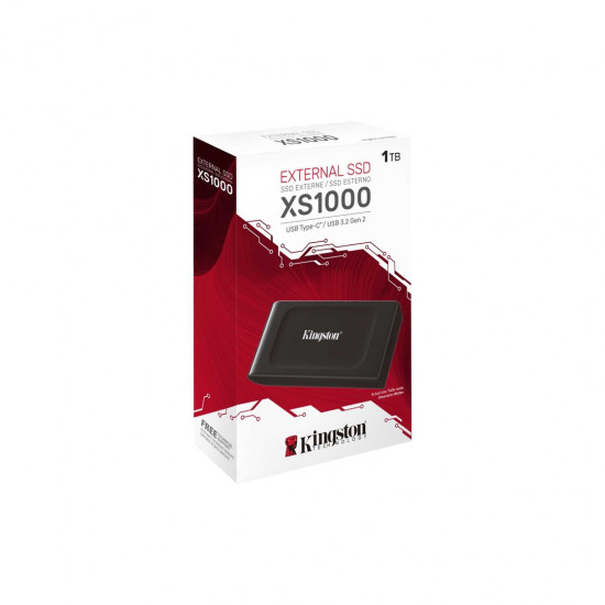 Kingston Technology 1TB XS1000 External USB 3.2 Gen 2 Portable Solid State Drive