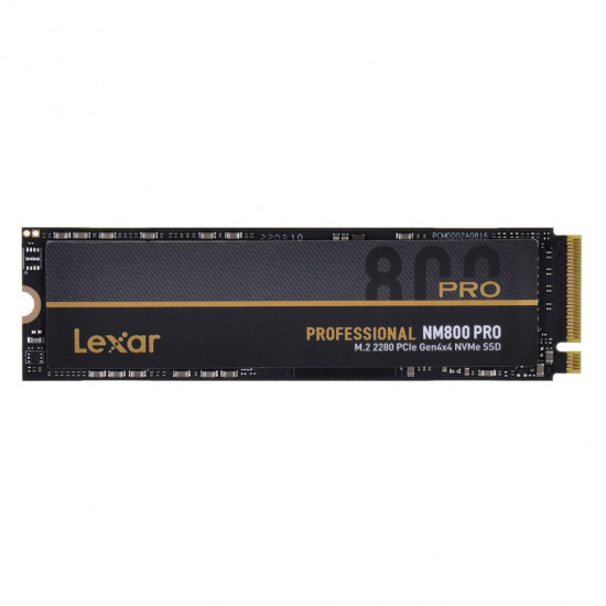 Dysk SSD Lexar Professional NM800 Pro 512GB M.2 2280 PCI-E x4 Gen4 NVMe (LNM800P512G-RNNNG)