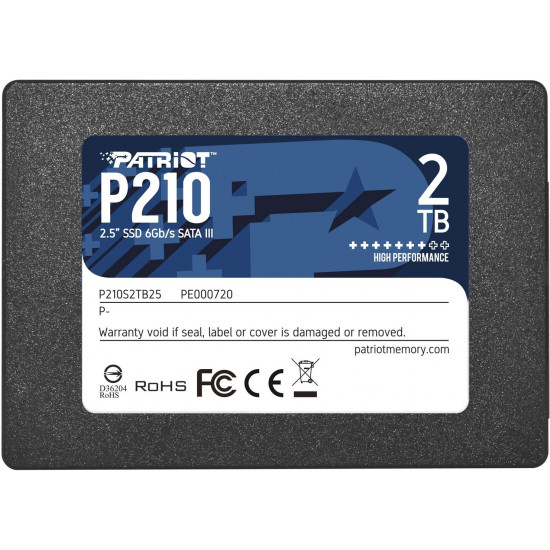 Patriot Memory P210 2.5" 2000 GB Serial ATA III