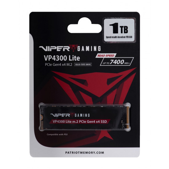 SSD Patriot Viper VP4300L M.2 PCI-Ex4 NVMe 1TB