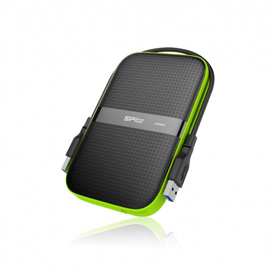 Silicon Power Armor A60 external hard drive 5000 GB Black, Green