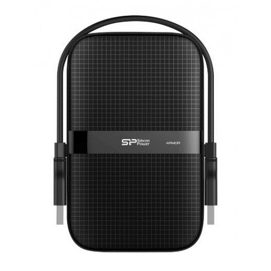 Silicon Power Armor A60 external hard drive 2 GB Black