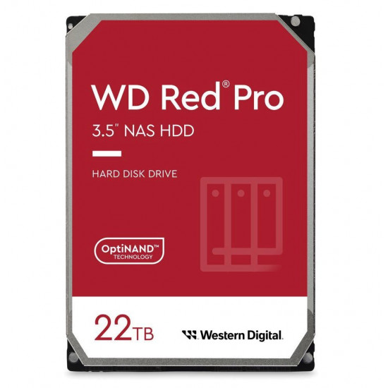 Western Digital Red Pro 3.5" 22000 GB Serial ATA III