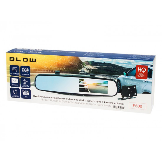 Recorder driving BLOW DVR F600 78-528 (1920 x 1080 4,3" miniUSB)