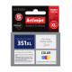Activejet Ink Cartridge AH-351RX for HP Printer, Compatible with HP 351XL CB338EE Premium 21 ml colour.