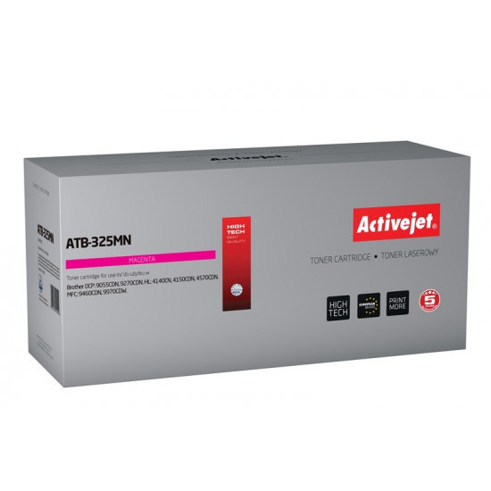 Activejet ATB-325MN toner (replacement for Brother TN-325M Supreme 3500 pages magenta)