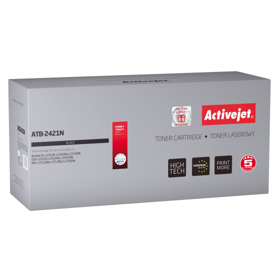 Activejet ATB-2421N toner (replacement for Brother TN-2421 Supreme 3000 pages black)