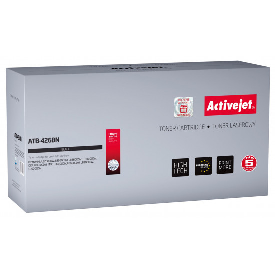 Activejet ATB-426BN toner (replacement for Brother TN-426BK Supreme 9000 pages black)