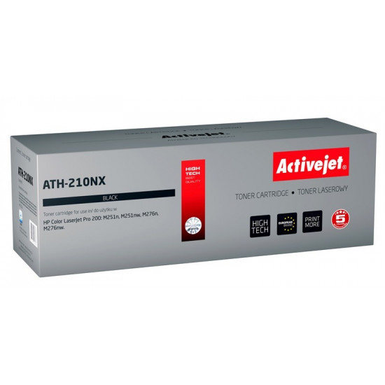 Activejet ATH-210NX toner (replacement for HP 131X CF210X, Canon CRG-731BH Supreme 2400 pages black)