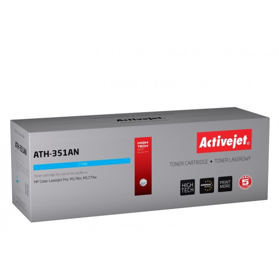 Activejet ATH-351AN toner (replacement for HP CF351A Supreme 1100 pages cyan)