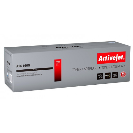 Activejet ATK-160N toner (replacement for Kyocera TK-160 Supreme 2500 pages black)