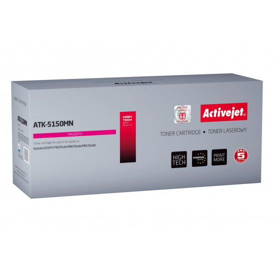 Activejet ATK-5150YN toner for Kyocera printer Kyocera TK-5150M replacement Supreme 10000 pages magenta