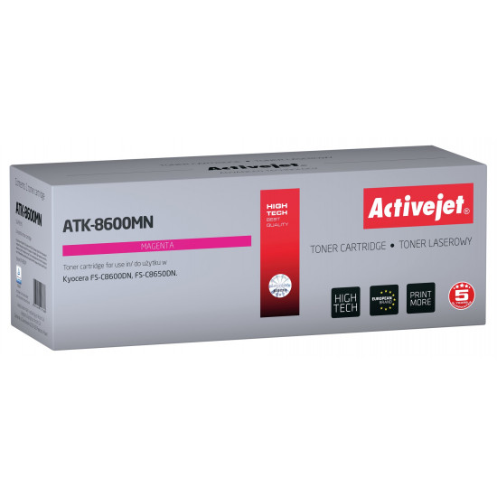 Activejet ATK-8600MN toner (replacement for Kyocera TK-8600M Supreme 20000 pages magenta)