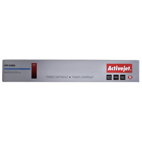 Activejet ATM-328CN toner cartridge for Konica Minolta printers, replacement Konica Minolta TN328C Supreme 28000 pages blue