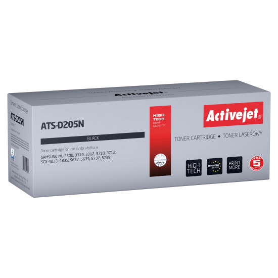 Activejet ATS-D205N toner for Samsung printers replacement Samsung MLT-D205S Supreme 2000 pages black