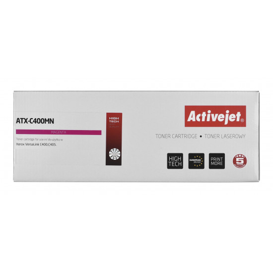 Activejet ATX-C400MN toner (replacement for Xerox 106R03511 Supreme 2500 pages purple)