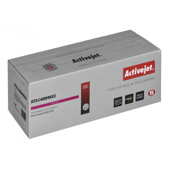 Activejet ATX-C400MNXX toner (replacement for Xerox 106R03535 Supreme 8000 pages Purple)