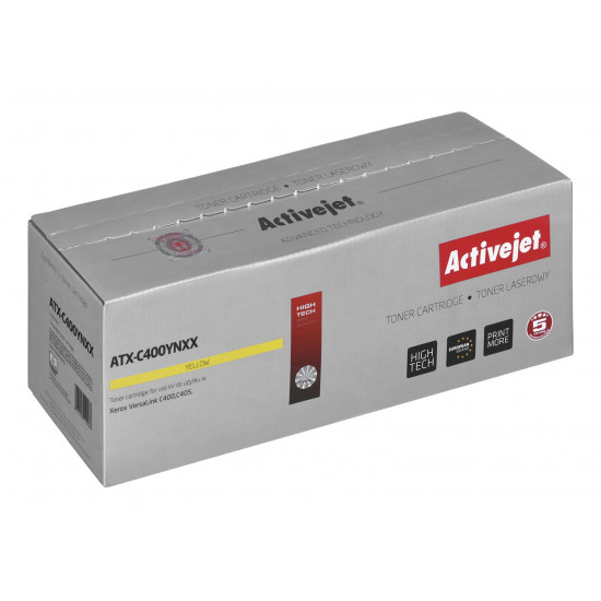 Activejet ATX-C400YNXX toner (replacement for Xerox 106R03533 Supreme 8000 pages yellow)