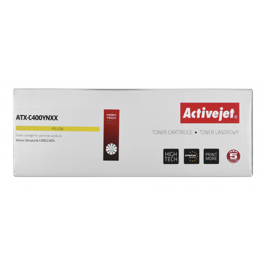 Activejet ATX-C400YNXX toner (replacement for Xerox 106R03533 Supreme 8000 pages yellow)
