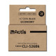 Actis KC-526BK ink (replacement for Canon CLI-526Bk Standard 10 ml black (with chip)