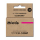 Actis KC-526M ink (replacement for Canon CLI-526M Standard 10 ml magenta)