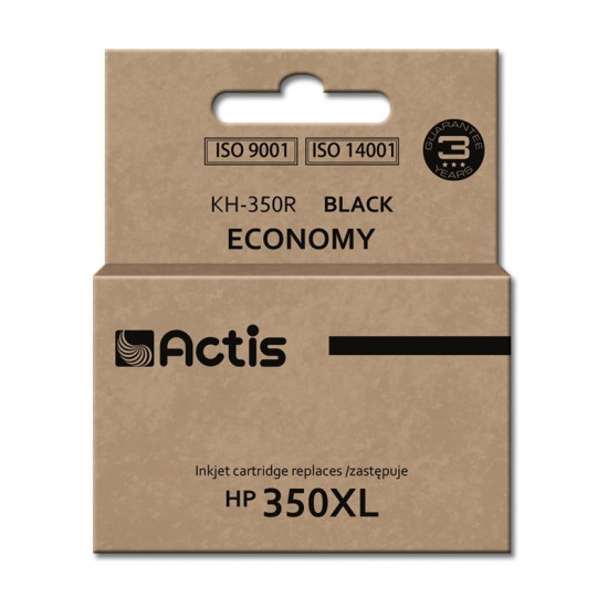 Actis KH-350R ink (replacement for HP 350XL CB336EE Standard 35 ml black)