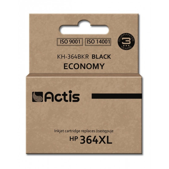 Actis KH-364BKR ink (replacement for HP 364XL CN684EE Standard 20 ml black)