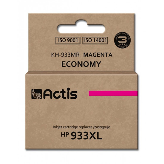 Actis KH-933MR ink (replacement for HP 933XL CN055AE Standard 13 ml magenta)