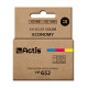 Actis KH-652CR ink (replacement for HP 652 F6V24AE Standard 15 ml color)