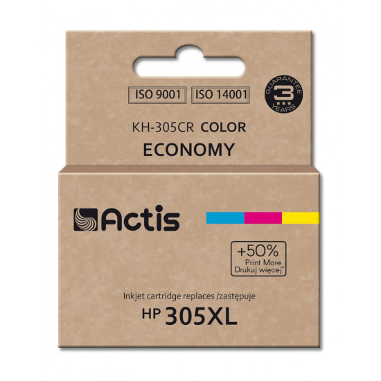 Actis KH-305CR ink for HP printer HP 305XL 3YM63AE replacement Standard 18 ml color