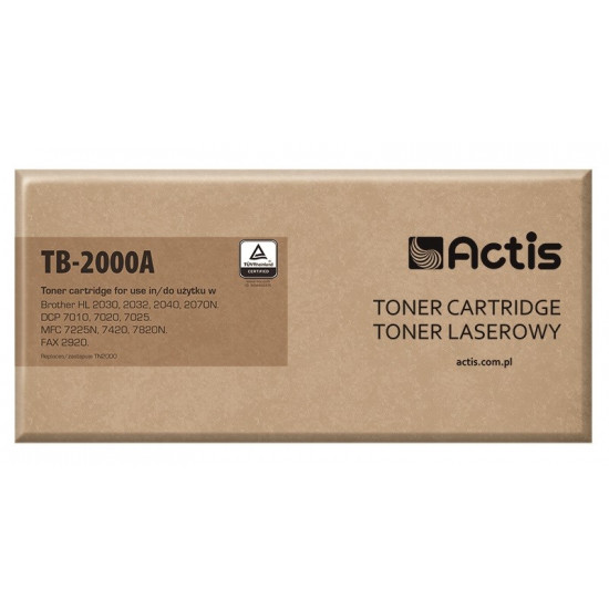 Actis TB-2000A toner (replacement for Brother TN2000 / TN2005 Standard 2500 pages black)