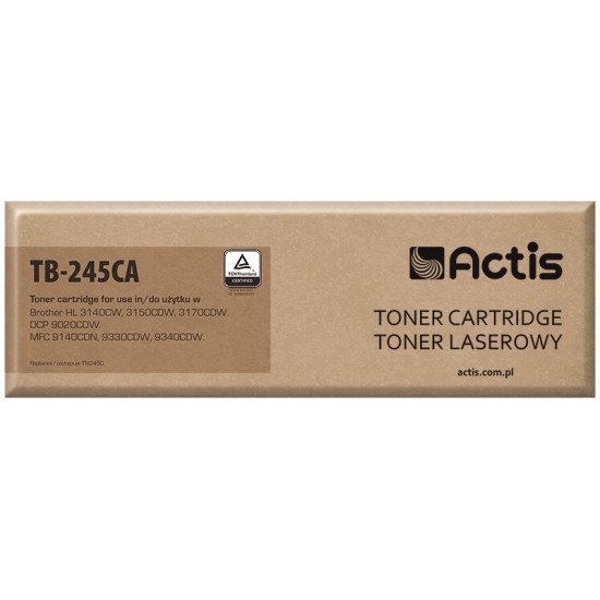 Actis TB-245CA toner (replacement for Brother TN-245C Standard 2200 pages cyan)