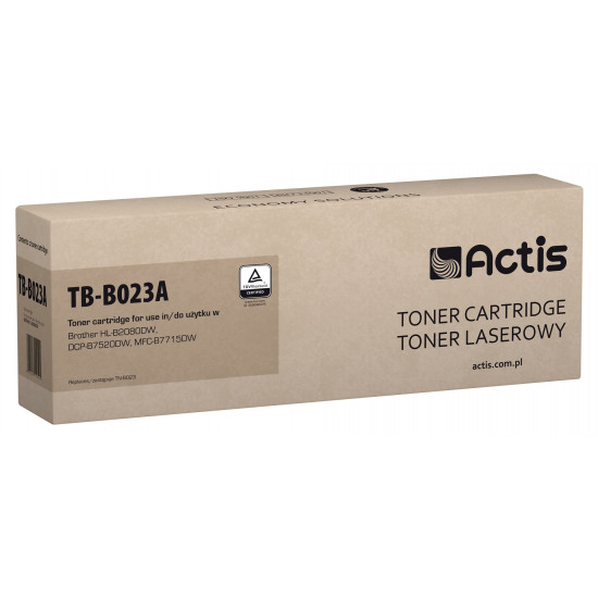 Actis TB-B023A toner (replacement for Brother TN-B023 Standard 2000 pages black)